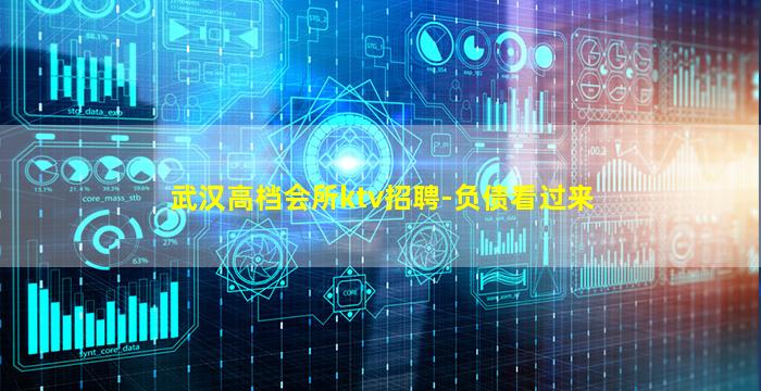武汉高档会所ktv招聘-负债看过来